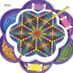 ThreadArt Builder puzzle game activity set for creative string art making.