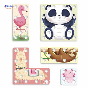 ThreadArt Builder puzzle play set encouraging hands-on creative learning.