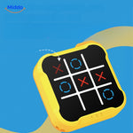 Automatic winner recognition feature on electronic tic-tac-toe game