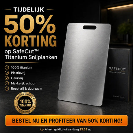 SafeCut titanium board special offer with significant savings available now.