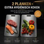 SafeCut two-pack bundle for dual-board hygiene in meal preparation.