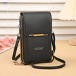 TouchScreenGo crossbody phone bag, black