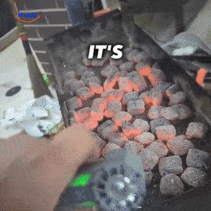 TurboJet Pro portable air blaster showcases rapid powerful airflow demonstration.