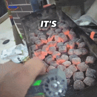 TurboJet Pro portable air blaster showcases rapid powerful airflow demonstration.