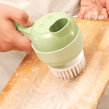 Tyfoon 4-in-1 tool making homemade baby puree and infant food preparation quick.