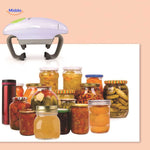 CapMate jar opener fits all standard jar and bottle lid sizes.