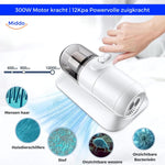 UV mattress vacuum for thorough anti-allergy bed cleaning, kills dust mites on contact