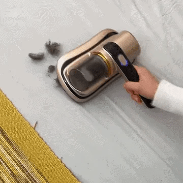Portable UV mattress vacuum for fast dust mite removal and deep allergen cleaning