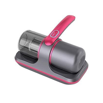 UV mattress vacuum in grey and red color option for fast dust mite removal