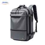 VacuPro travel backpack in elegant gray modern color option.