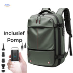 VacuPro travel bag with green portable manual vacuum pump included.