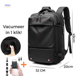 VacuPro travel bag with vacuum pump and bonus portable pump accessory.
