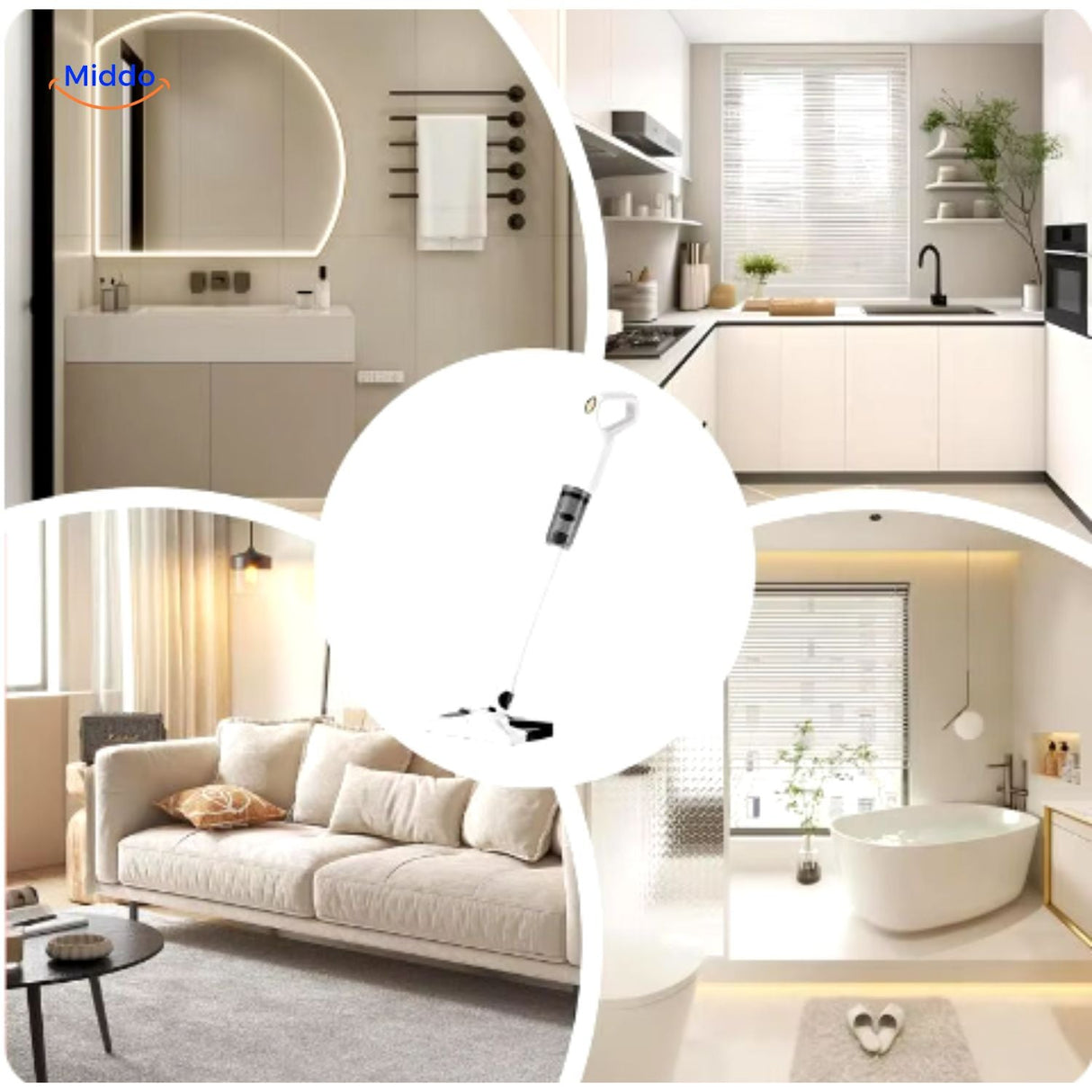 MopVac Pro ideal for comprehensive cleaning across all home rooms.