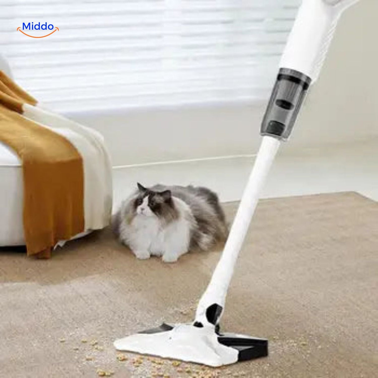MopVac Pro for vacuuming and sterilizing with pet-friendly performance.