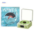 Vinyl starry sky Bluetooth speaker available in green color variant