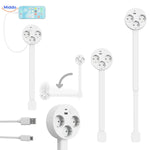Voltiflex adjustable outlet designed for fitting behind furniture and tight spaces.