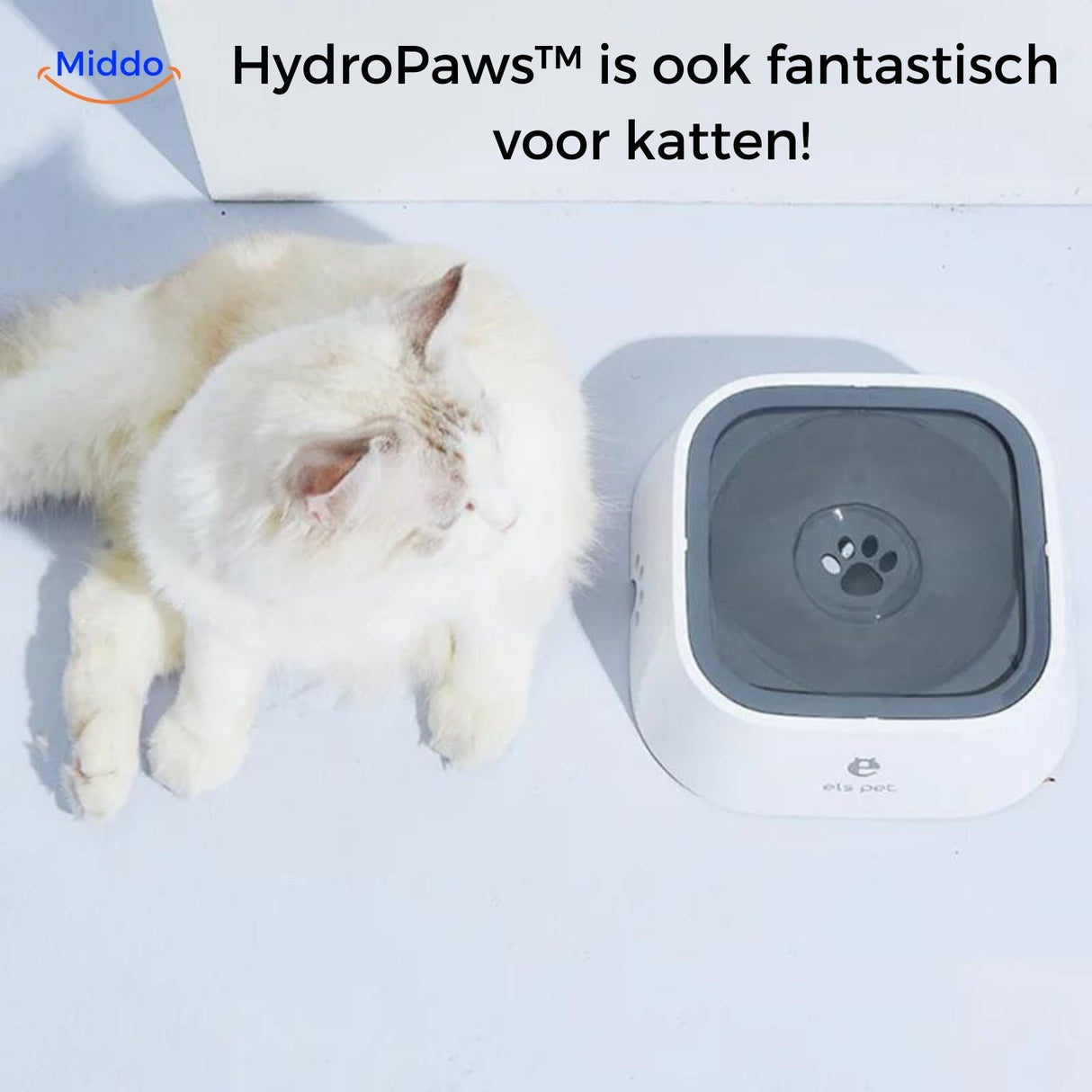 HydroPaws water bowl dimensions and size chart for dogs and cats.
