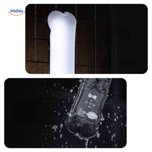 Close-up detail of Ulanzi waterproof LED magnetic tube light construction.