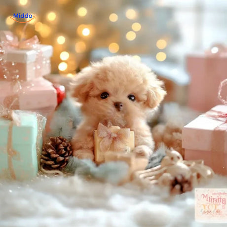 Funny white plush bunny toy styled alongside playful props, highlighting its fun and giftable appeal.