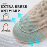 Extra-wide comfort shoes with spacious toe room for all-day wear.
