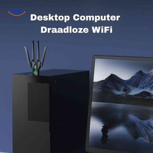 Laptop connected to AeroLink wifi adapter showing fast 5G signal speeds.