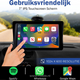 Apple CarPlay & Android Auto Screen | 7-Inch, Plugs Into Your 12V Socket