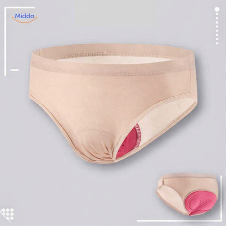 Variant styling of women's gel-padded cycling brief designed for extended comfort.