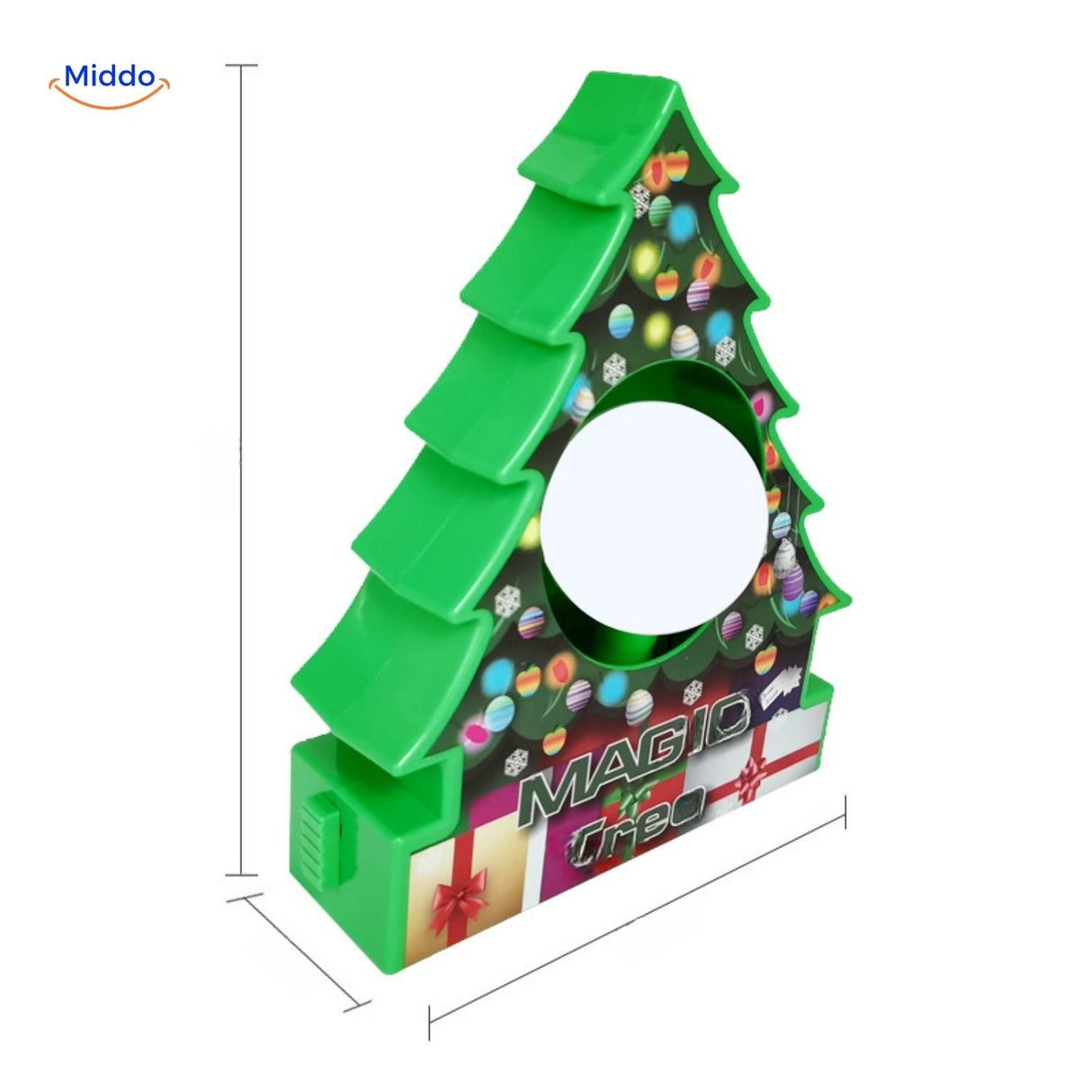 Wooden ornaments being decorated with TreeMendous electric painting pen for DIY holiday crafts.