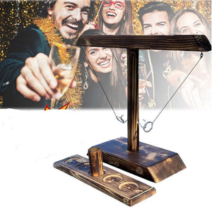 Wooden Ring Toss Drinking Game | Party Fun & Friendly Competition