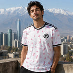 Chile white national team jersey for 2026 FIFA World Cup.