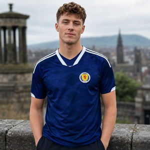 Scotland blue national jersey for 2026 FIFA World Cup.