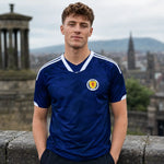 Scotland blue national jersey for 2026 FIFA World Cup.