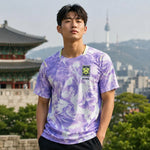 South Korea purple national team World Cup supporter jersey.