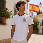 Spain white national team jersey for 2026 FIFA World Cup.