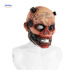 Zombiora latex mask showing detailed side profile with anatomical horror features.